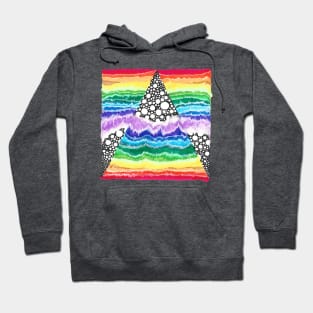 Colors! And Circles! by Skye Rain Art Hoodie